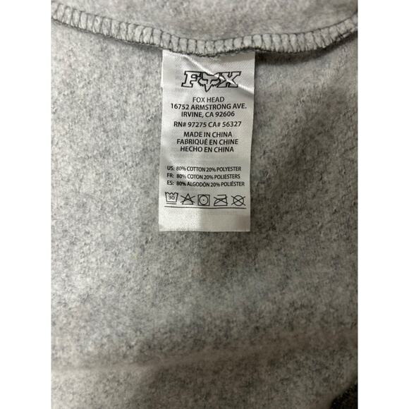 Fox Racing Moto-X Full Zip Gray Jacket -Women's Size Medium - Picture 7 of 10